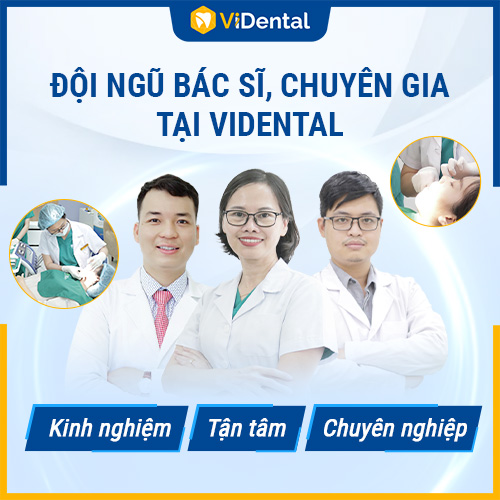 Mỗi ca trồng răng tại Vidental sẽ được đảm nhiệm bởi 1 bác sĩ duy nhất