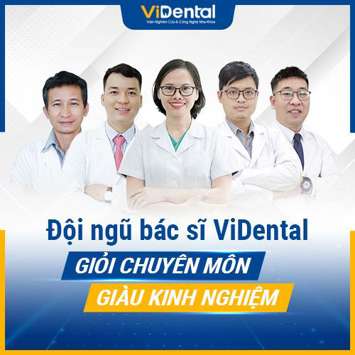 Đội ngũ bác sĩ giàu kinh nghiệm của Vidental