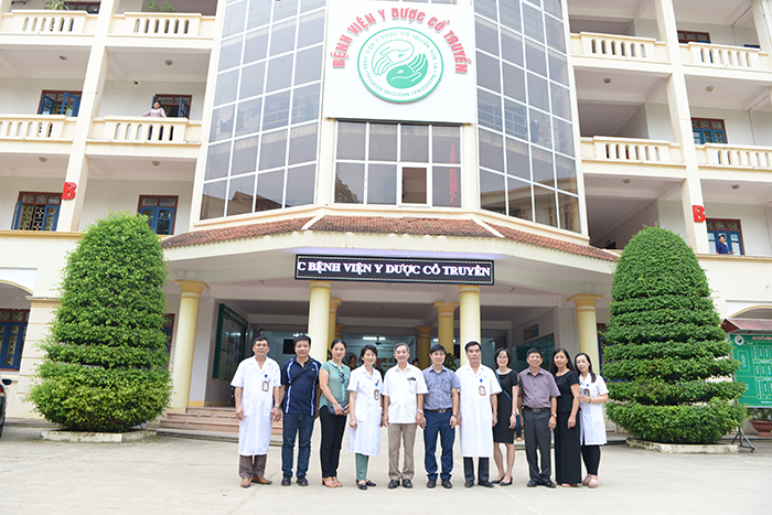 Bệnh viện Y học cổ truyền Trung ương thực hiện công tác chỉ đạo tuyến tại 2  tỉnh Nghệ An và Sơn La
