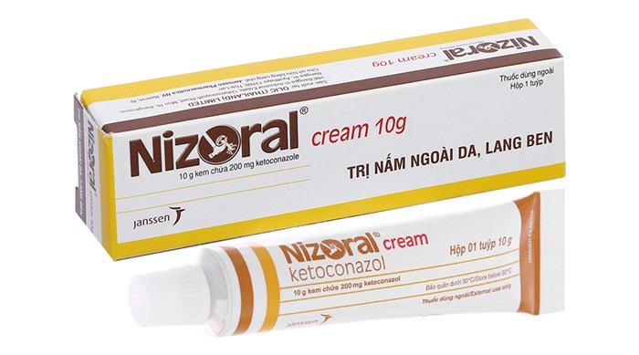Kem bôi trị nấm da Nizoral tuýp 10g-Nhà thuốc An Khang