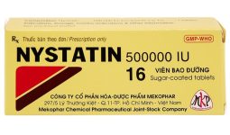 Thuốc Nystatin 500000IU hộp 16 viên-Nhà thuốc An Khang