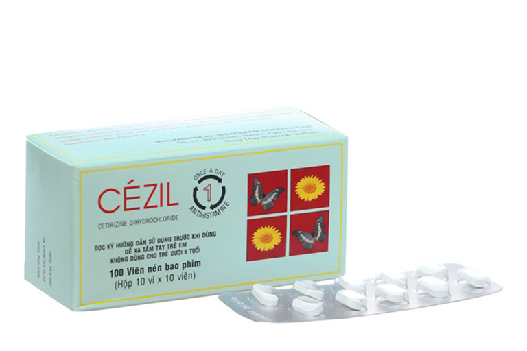 Cezil là thuốc có khả năng hạn chế sự phát triển của histamin