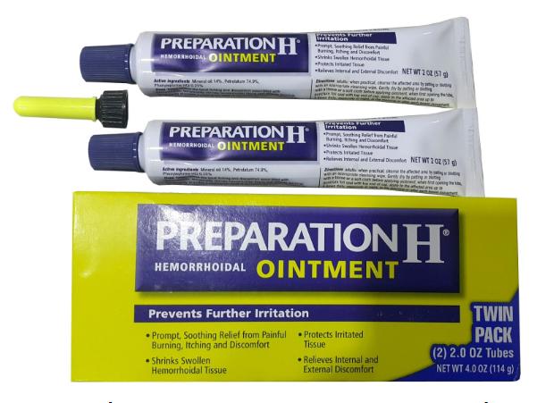 Thuốc mỡ bôi trĩ Preparation H Ointment - XACHTAYNHAT.NET