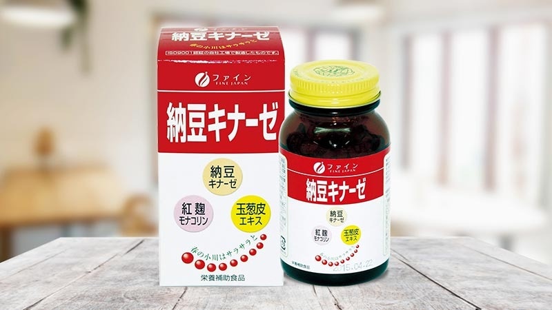 Viên uống hỗ trợ điều trị tai biến Fine Japan Nattokinase 4000FU 240 viên.