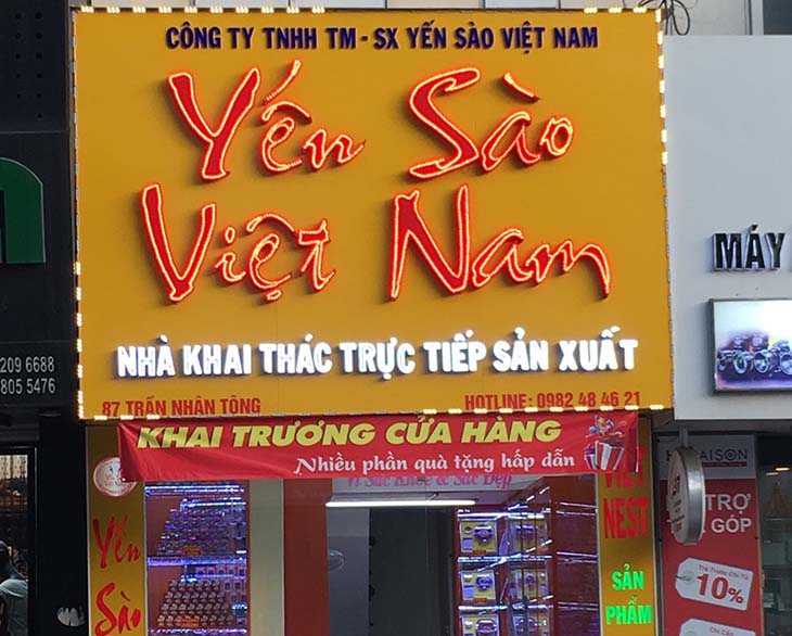 Yến sào Việt Nam luôn mang đến sản phẩm chất lượng tốt nhất